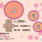 【お知らせ】就Bスタッフ募集中です！